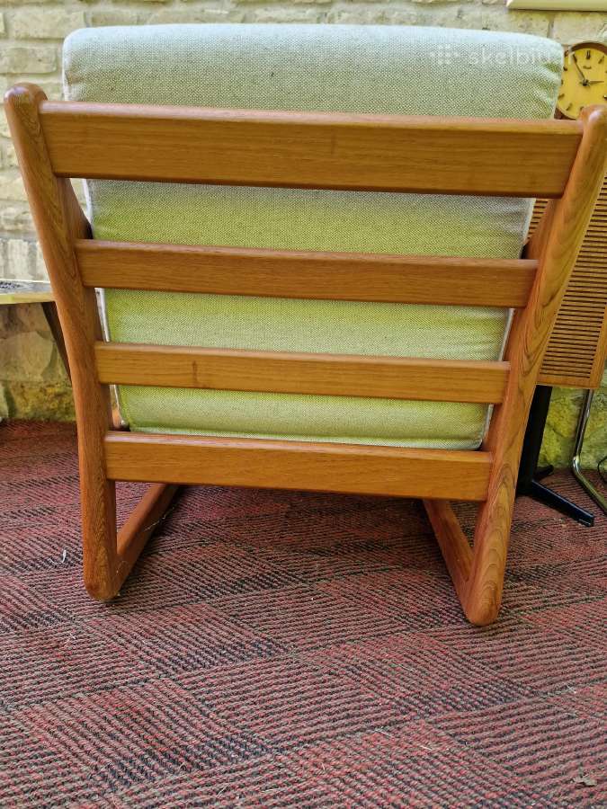 Prabangūs mid century tikmedžio masyvo foteliai - nuotraukos Nr. 13