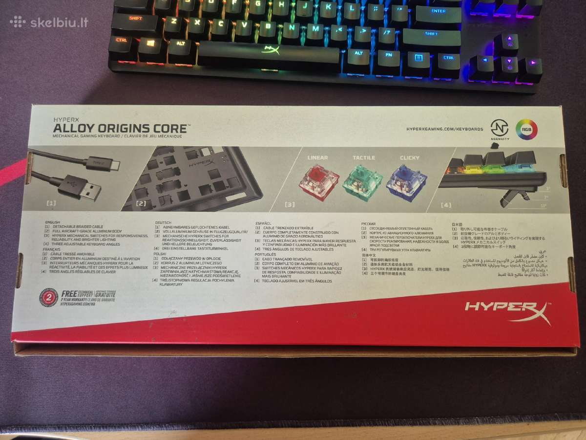 Hyperx Alloy Origins Core - nuotraukos Nr. 3