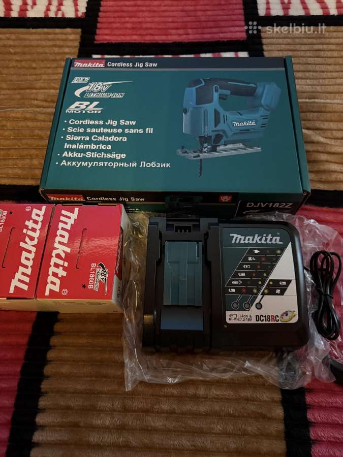Makita Djv182z ( Akumuliatorinis Siaurapjūklis ) - nuotraukos Nr. 6