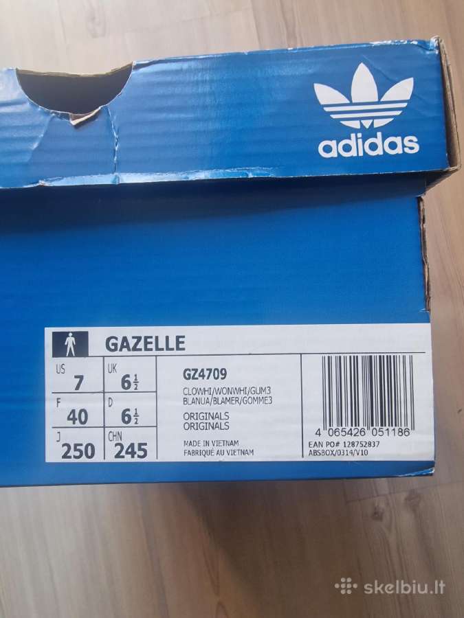 Adidas Gazelle sportbačiai - nuotraukos Nr. 7
