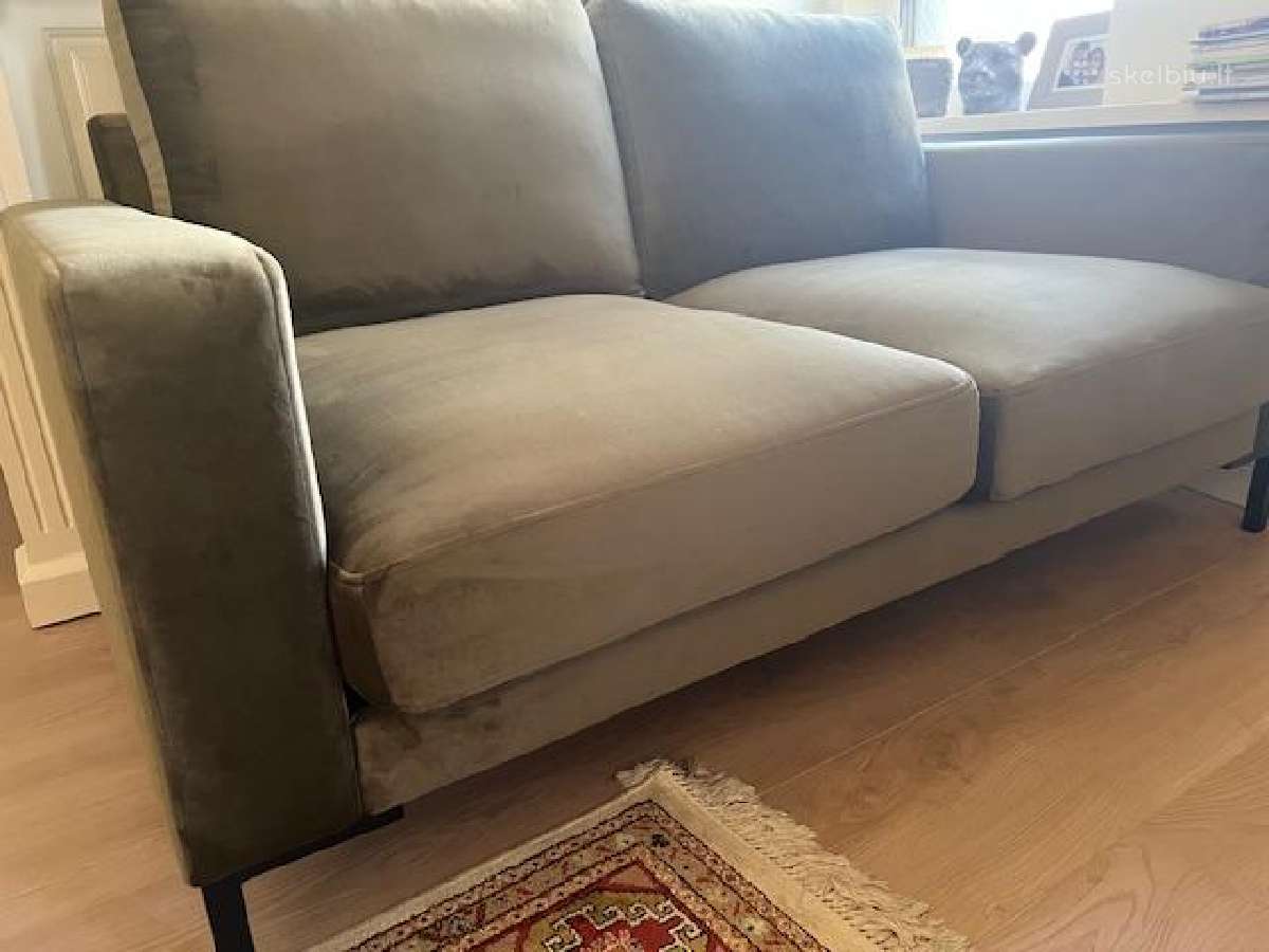 Visiškai nauja dvivietė velvetinė sofa Venus - nuotraukos Nr. 2
