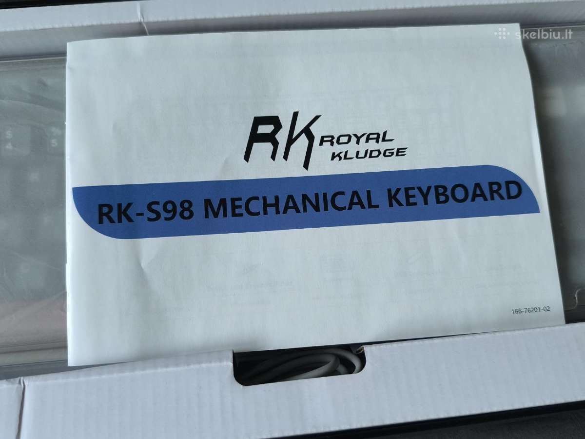 Mechaninė Klaviatūra Royal Kludge S98 - nuotraukos Nr. 7
