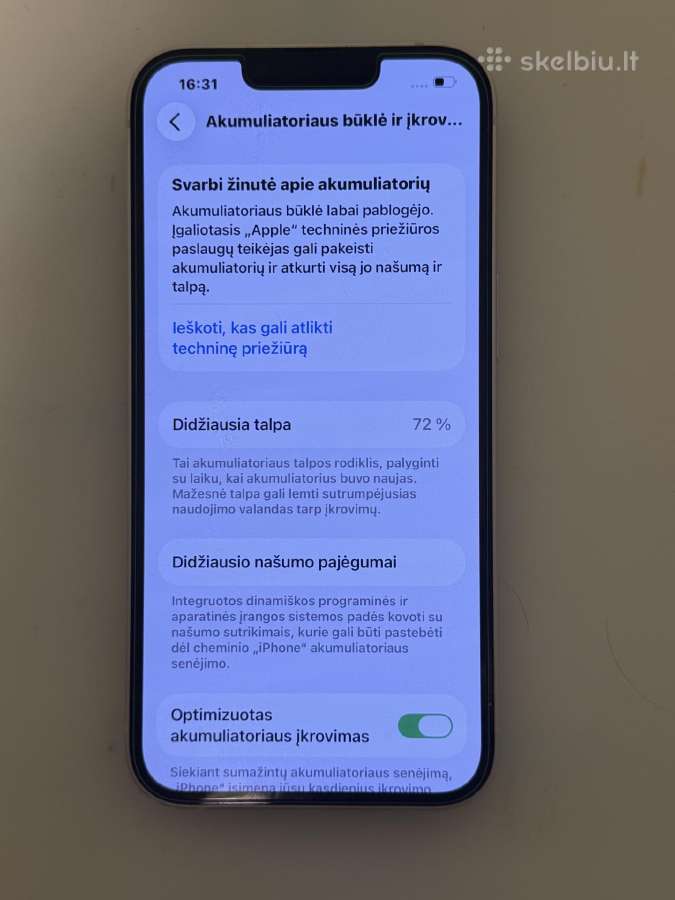 iPhone 13 128gb - nuotraukos Nr. 4