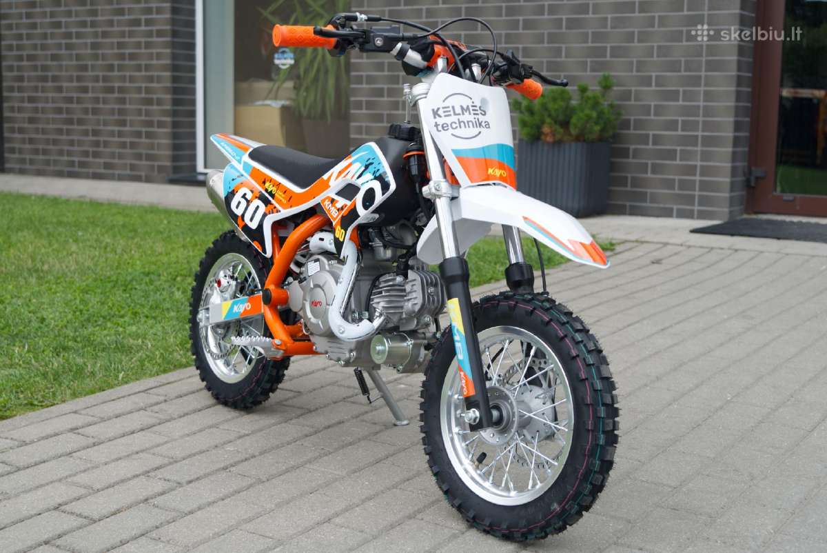 Vaikiškas krosinis motociklas Kayo Kmb - nuotraukos Nr. 2