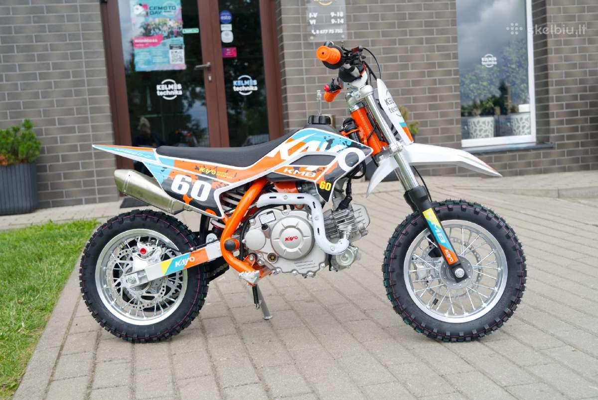 Vaikiškas krosinis motociklas Kayo Kmb - nuotraukos Nr. 3