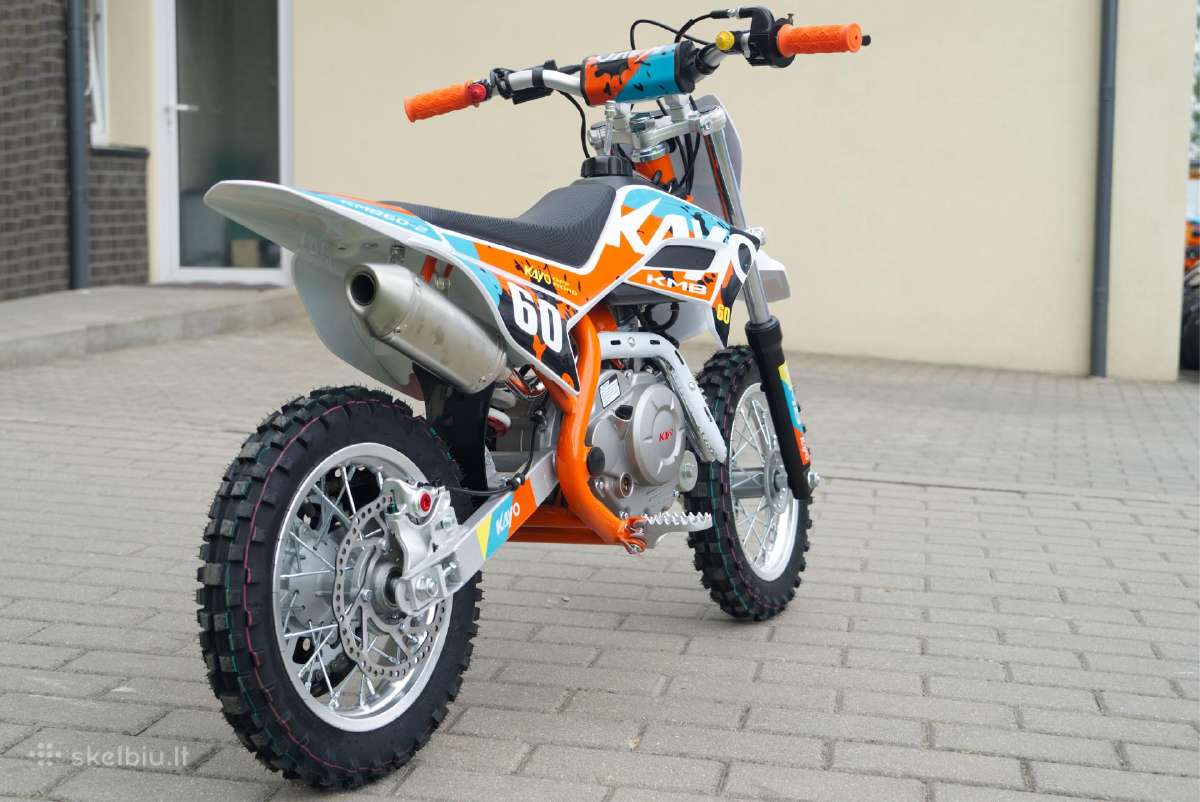 Vaikiškas krosinis motociklas Kayo Kmb - nuotraukos Nr. 4