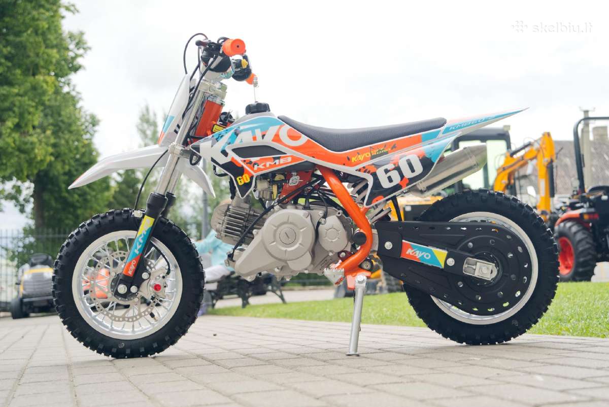 Vaikiškas krosinis motociklas Kayo Kmb - nuotraukos Nr. 6