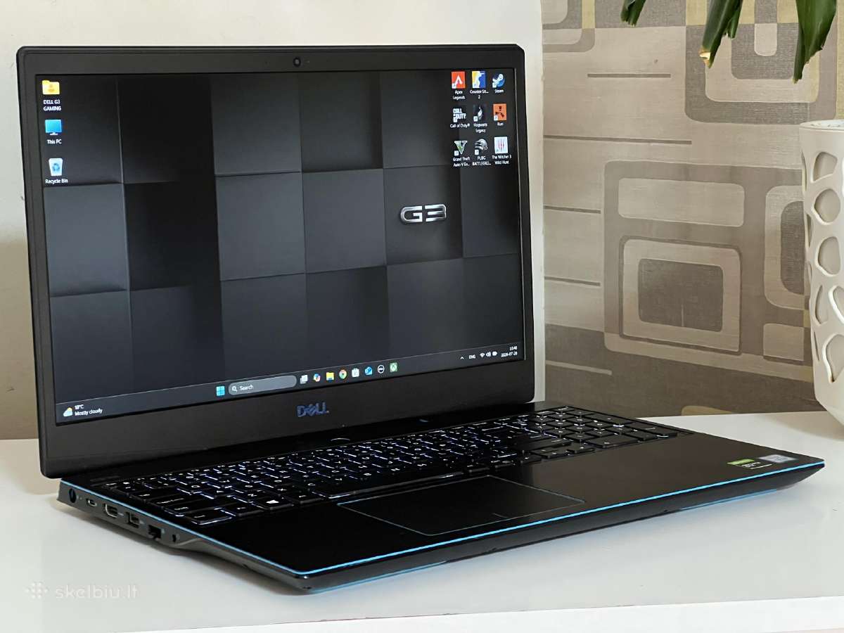 Parduodamas Dell G3 su Gtx 1650, I5-9k, 16gb/512gb - nuotraukos Nr. 2