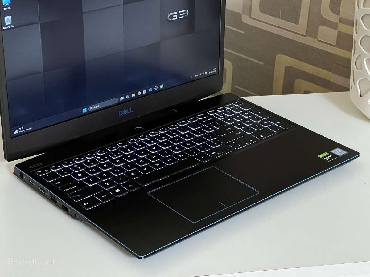 Parduodamas Dell G3 su Gtx 1650, I5-9k, 16gb/512gb - nuotraukos Nr. 3