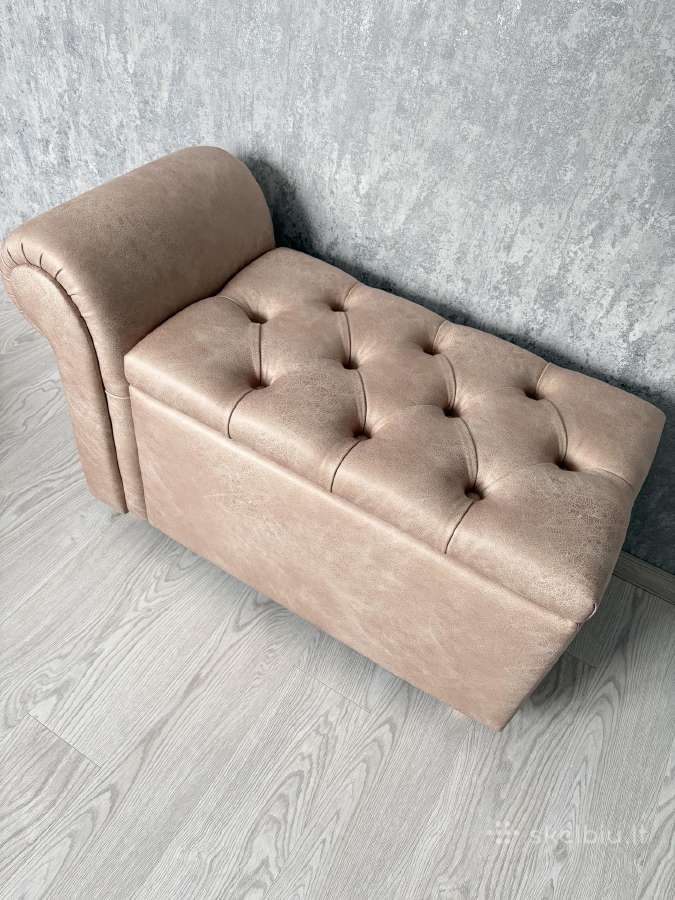 Chesterfield stiliaus pufas - nuotraukos Nr. 3