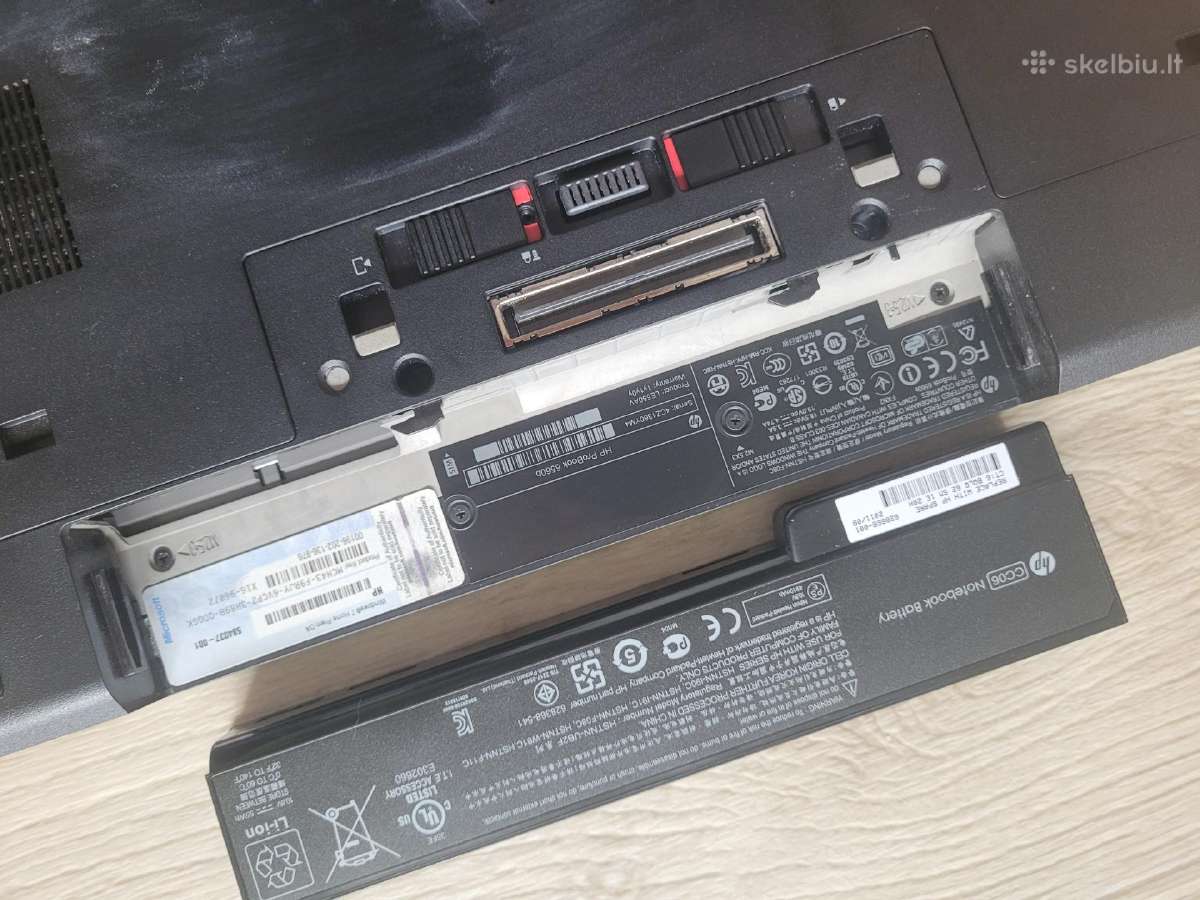 Hp Probook 6560b - nuotraukos Nr. 10