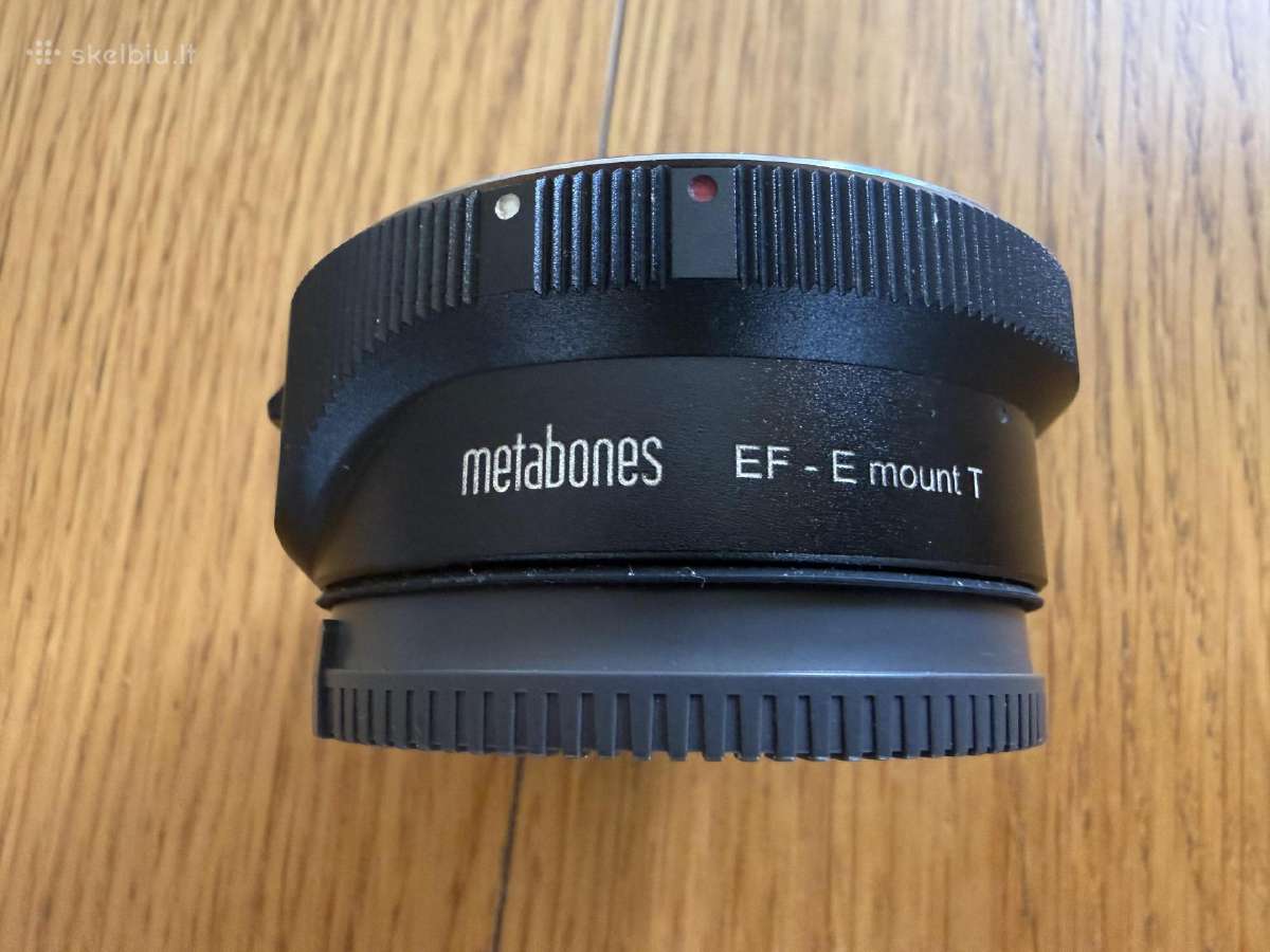 Sony Fe24mm 2.8 G objektyvas ir du adapteriai - nuotraukos Nr. 4