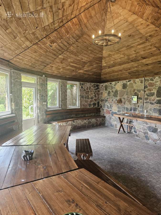 50m² 20 vietų šašlikine su 9 vietu apgyvendinimu - nuotraukos Nr. 5