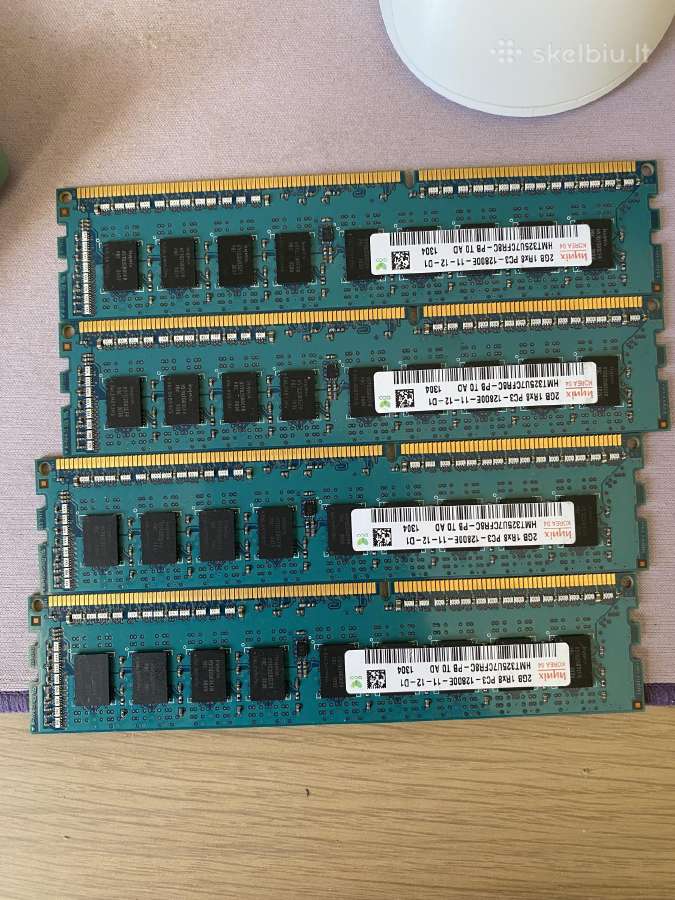 Ddr3 Ecc RAM komplektas 8gb (42gb) - nuotraukos Nr. 2