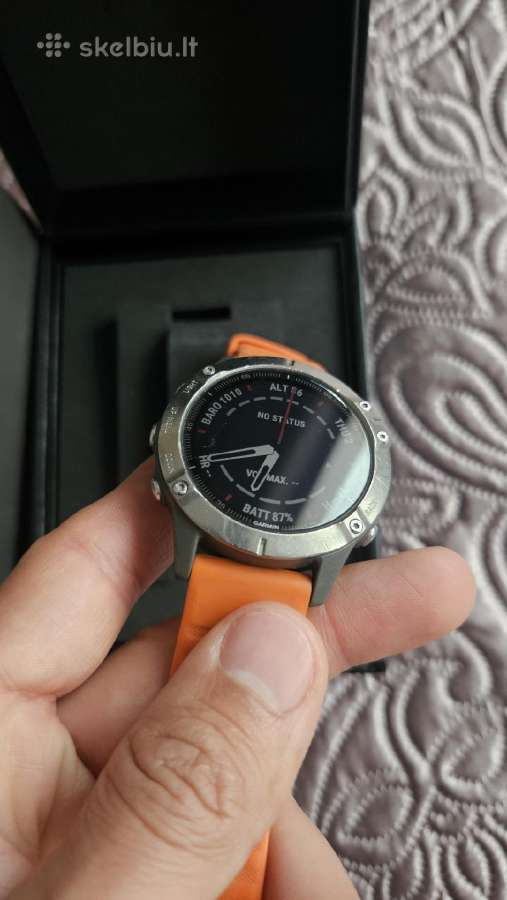 Garmin fenix 6 sapphire - nuotraukos Nr. 5
