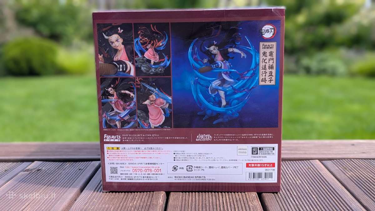 Figuarts Zero Nezuko Kamado (Advanced Demon Form) - nuotraukos Nr. 7