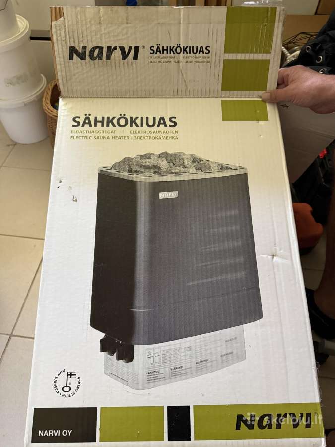 Narvi Nm 900 elektrinė pirties krosnelė - nuotraukos Nr. 5