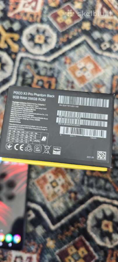 Parduodu xiaomi poco x3 pro - nuotraukos Nr. 3