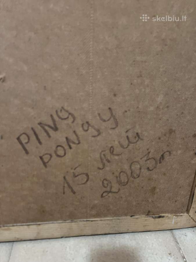 Vladas Lisaitis, paveikslas „Ping Pong 2003 m - nuotraukos Nr. 5