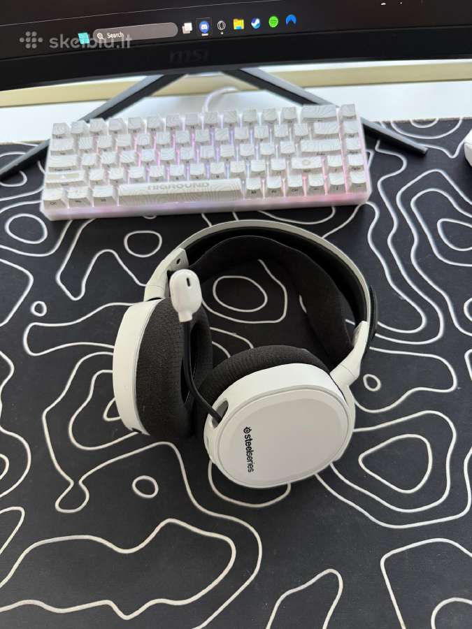 Steelseries Arctis 7+ Belaidės - nuotraukos Nr. 4