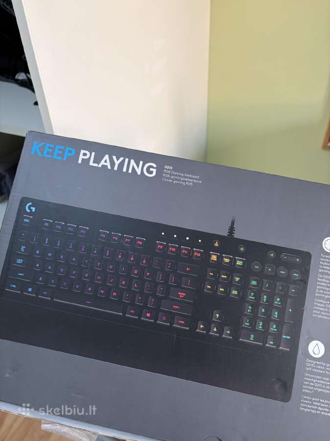 Klaviatūra Logitech G213 - nuotraukos Nr. 8