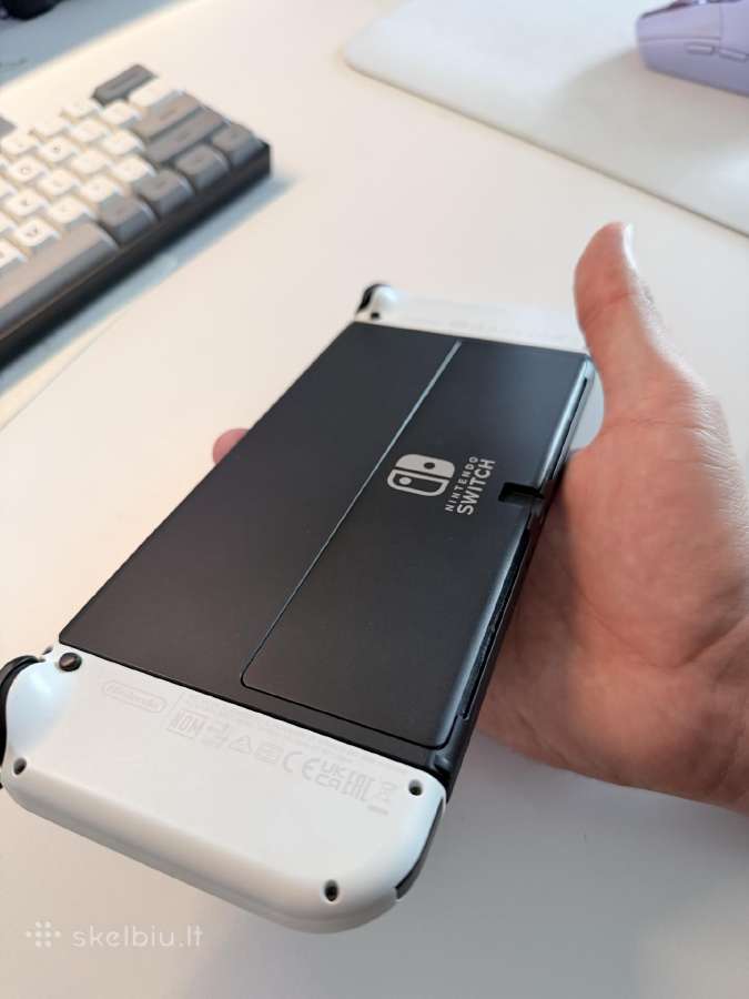 Atrištas Nintendo Switch Oled 256gb Sd - nuotraukos Nr. 3