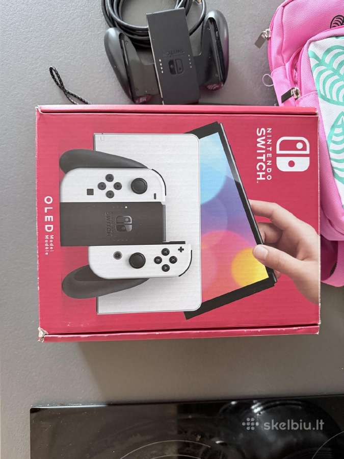 Atrištas Nintendo Switch Oled 256gb Sd - nuotraukos Nr. 6