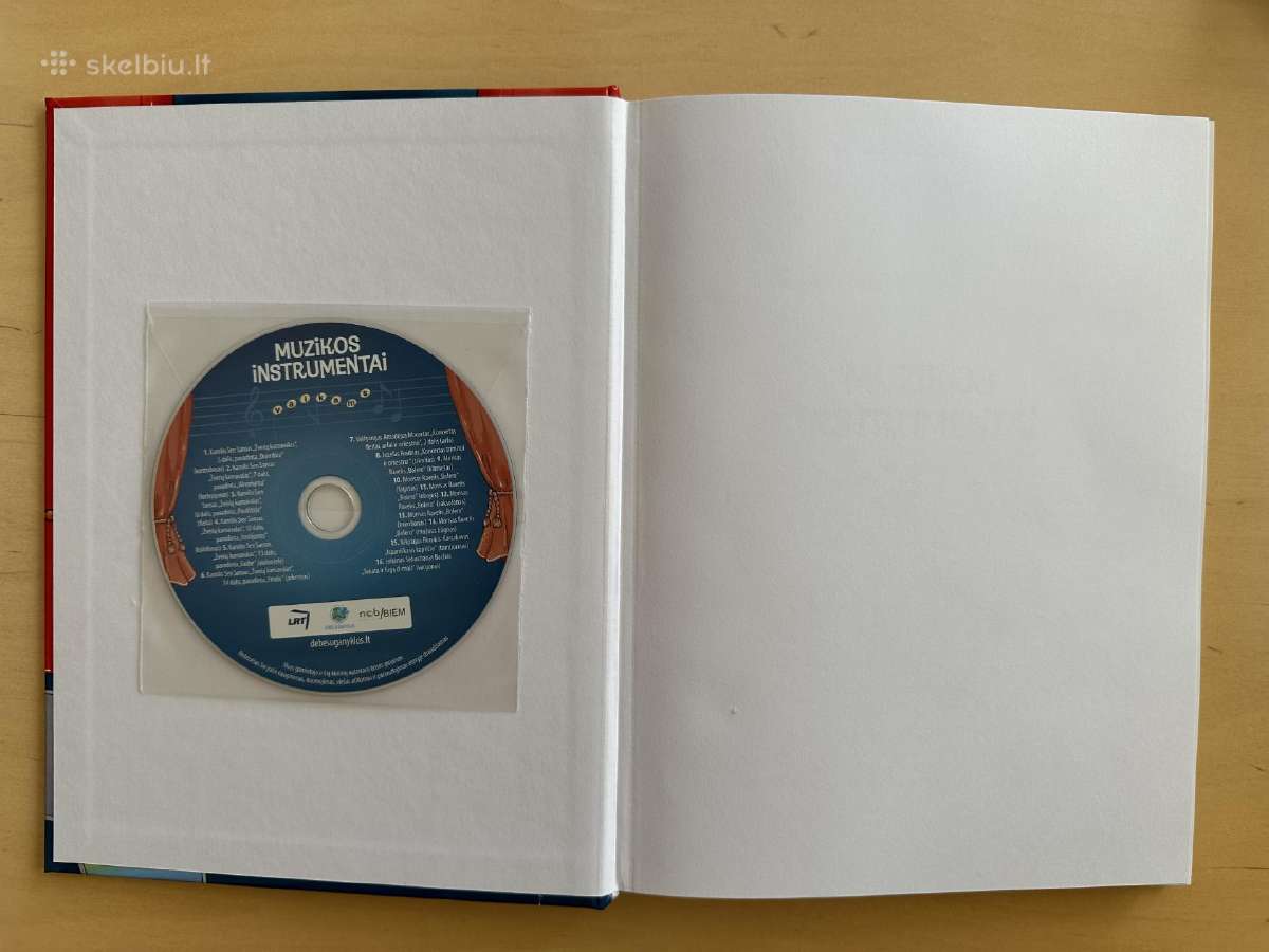 Knyga vaikams “Muzikos instrumentai + CD. - nuotraukos Nr. 3