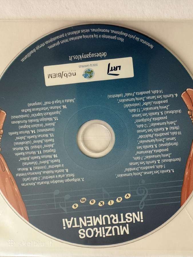 Knyga vaikams “Muzikos instrumentai + CD. - nuotraukos Nr. 4