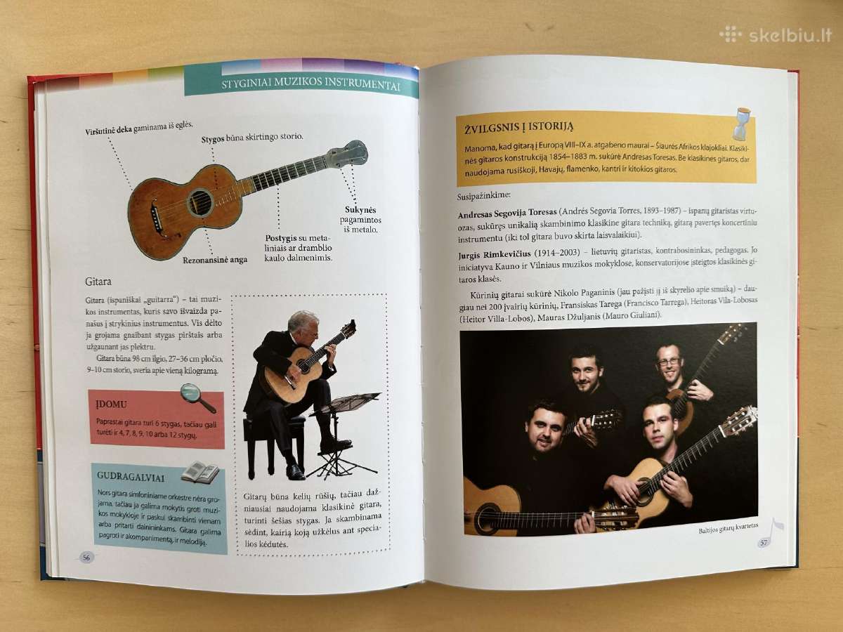 Knyga vaikams “Muzikos instrumentai + CD. - nuotraukos Nr. 5