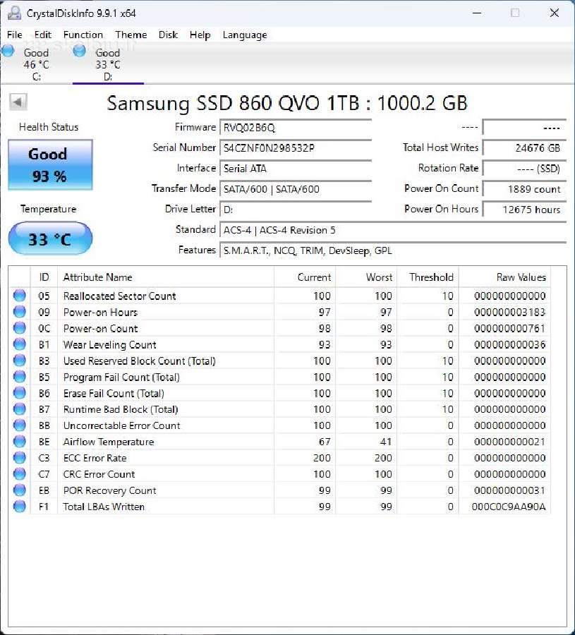 SSD diskai 480gb - 1tb Sata - nuotraukos Nr. 2