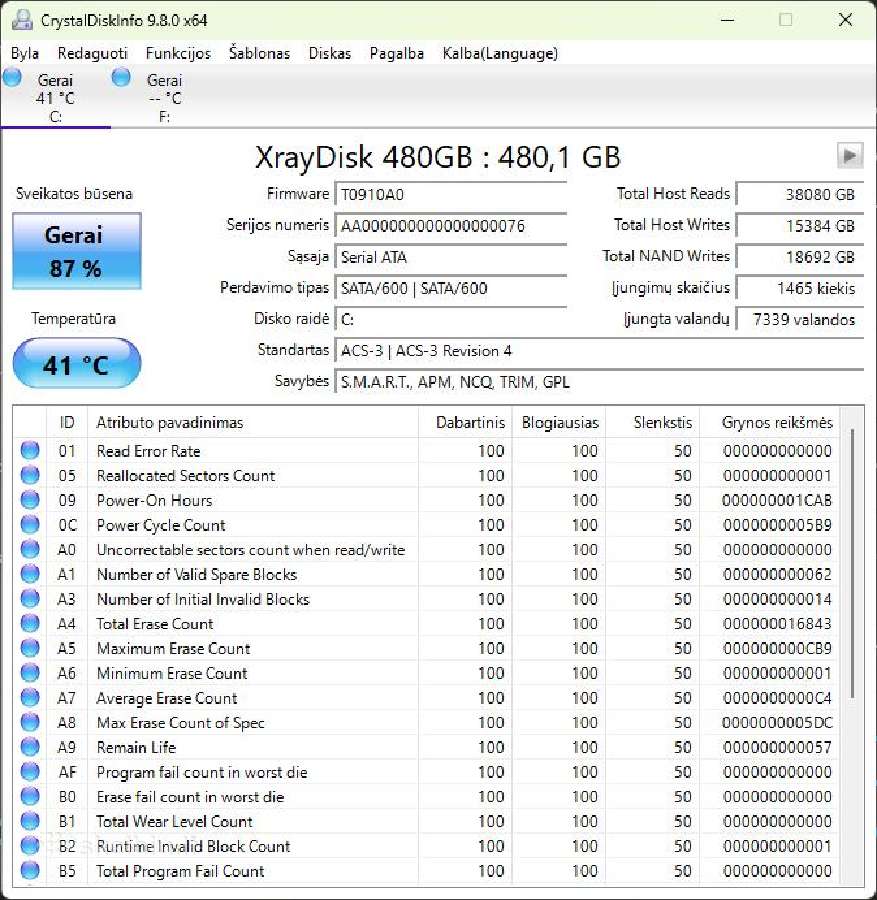 SSD diskai 480gb - 1tb Sata - nuotraukos Nr. 3