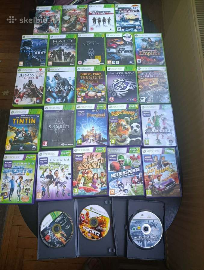 Naudoti Xbox 360 originalus žaidimai - nuotraukos Nr. 2