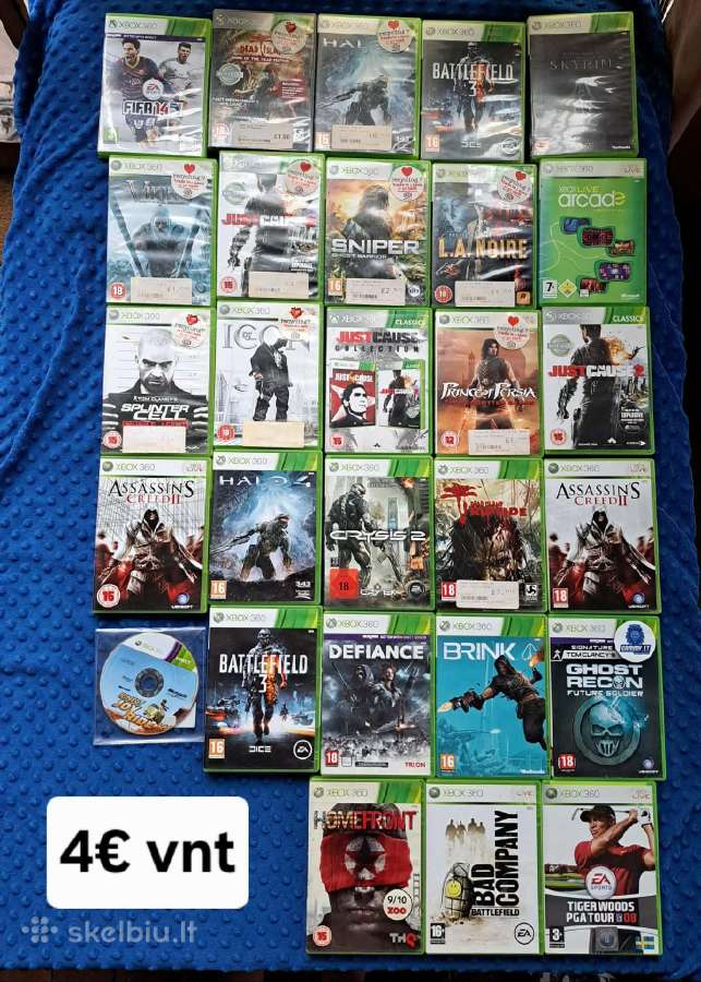 Xbox 360 ir xbox one žaidimai - nuotraukos Nr. 2