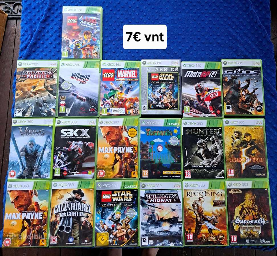Xbox 360 ir xbox one žaidimai - nuotraukos Nr. 5