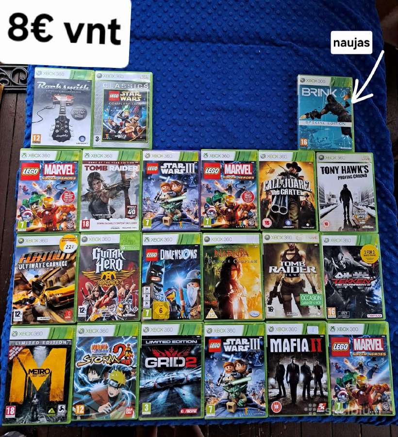 Xbox 360 ir xbox one žaidimai - nuotraukos Nr. 6