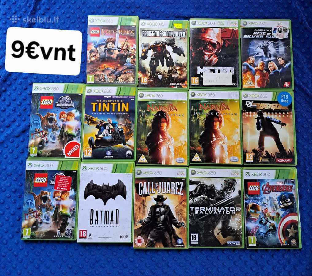 Xbox 360 ir xbox one žaidimai - nuotraukos Nr. 7