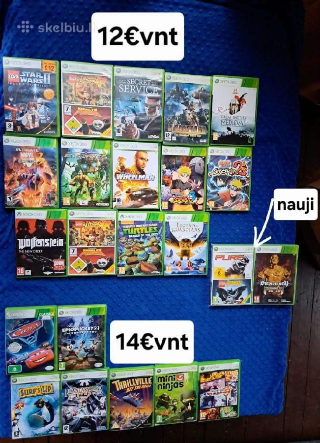 Xbox 360 ir xbox one žaidimai - nuotraukos Nr. 11
