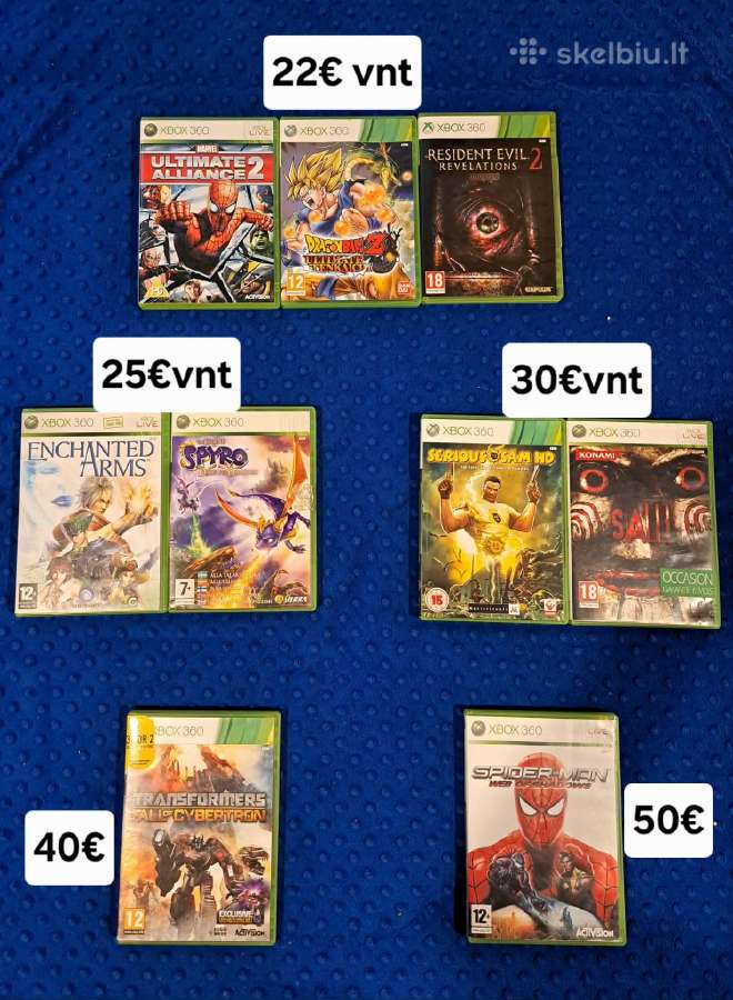 Xbox 360 ir xbox one žaidimai - nuotraukos Nr. 14