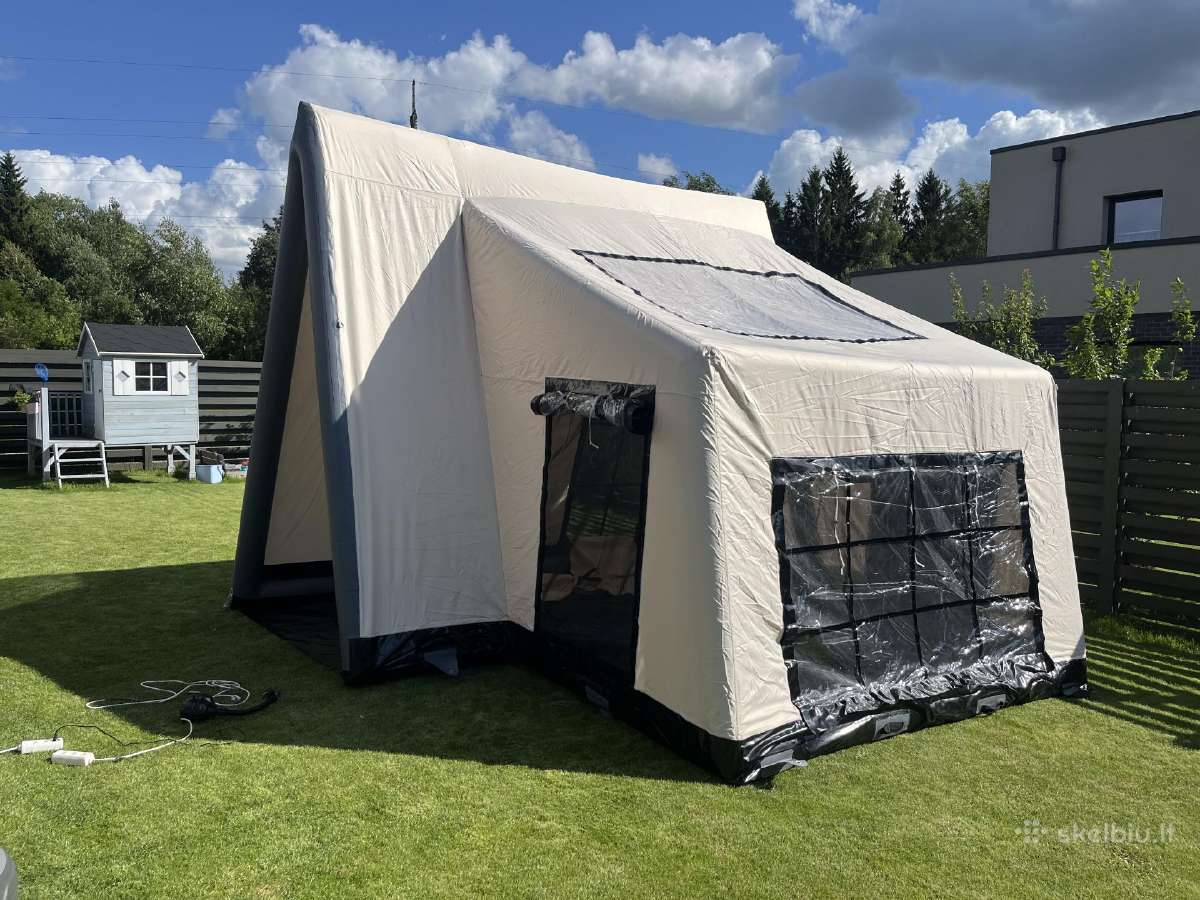 Keturių sezonų pripučiama glamping palapinė - nuotraukos Nr. 2