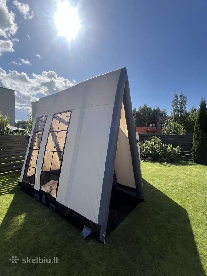 Keturių sezonų pripučiama glamping palapinė - nuotraukos Nr. 4