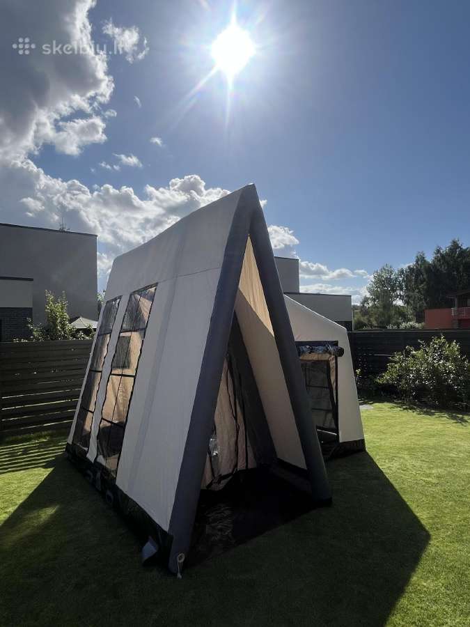 Keturių sezonų pripučiama glamping palapinė - nuotraukos Nr. 5