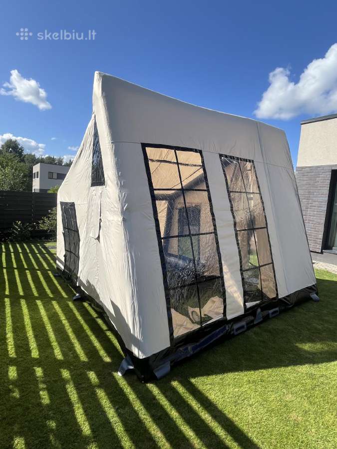 Keturių sezonų pripučiama glamping palapinė - nuotraukos Nr. 7