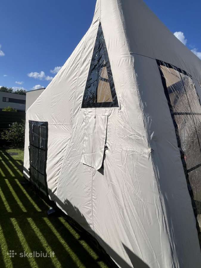 Keturių sezonų pripučiama glamping palapinė - nuotraukos Nr. 8