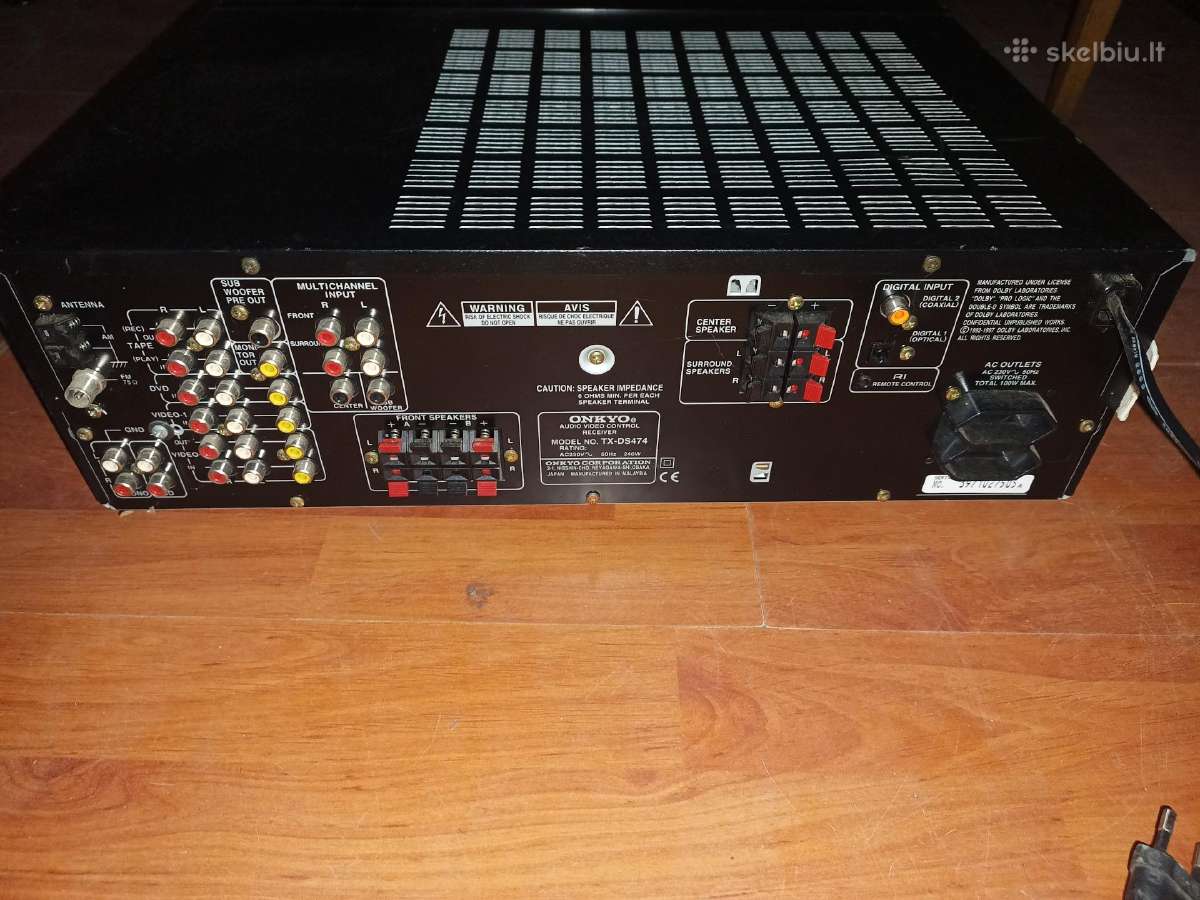 Onkyo stiprintuvas - nuotraukos Nr. 2