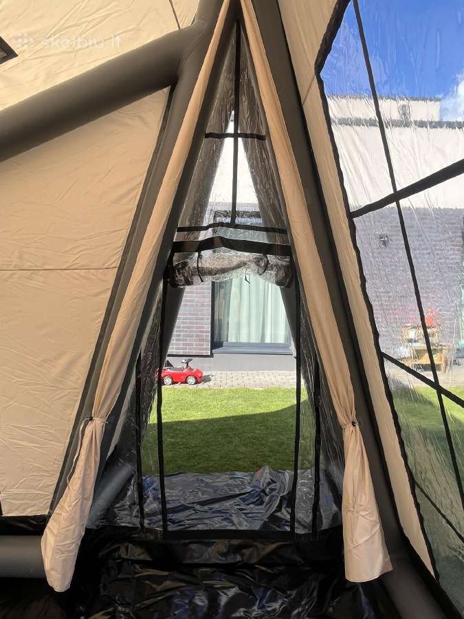 Keturių sezonų pripučiama glamping palapinė - nuotraukos Nr. 19