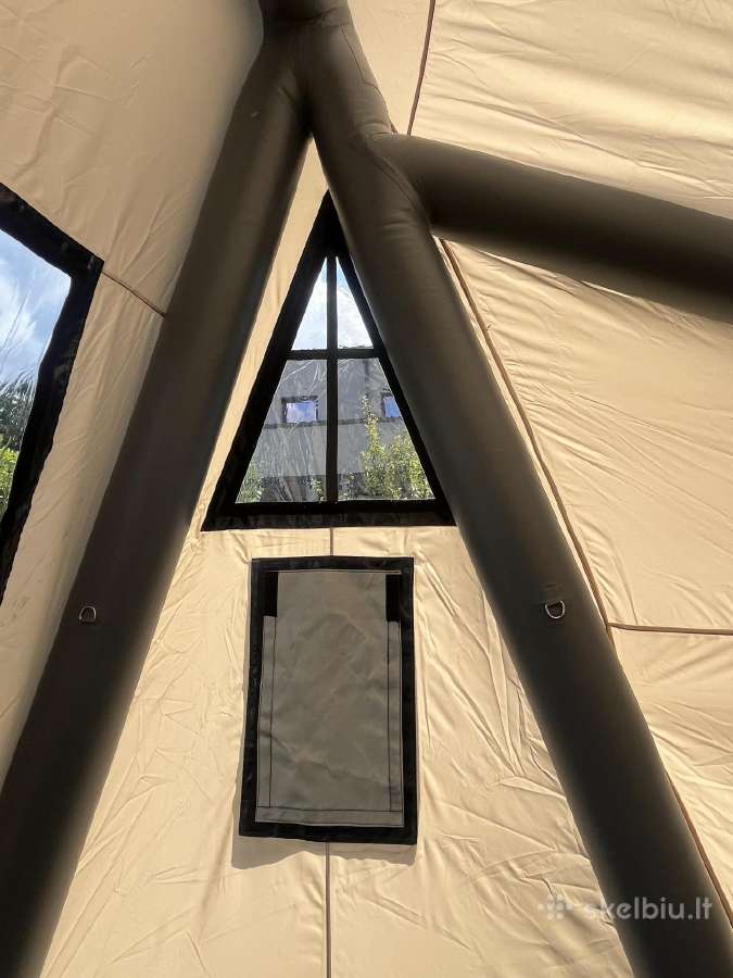 Keturių sezonų pripučiama glamping palapinė - nuotraukos Nr. 21
