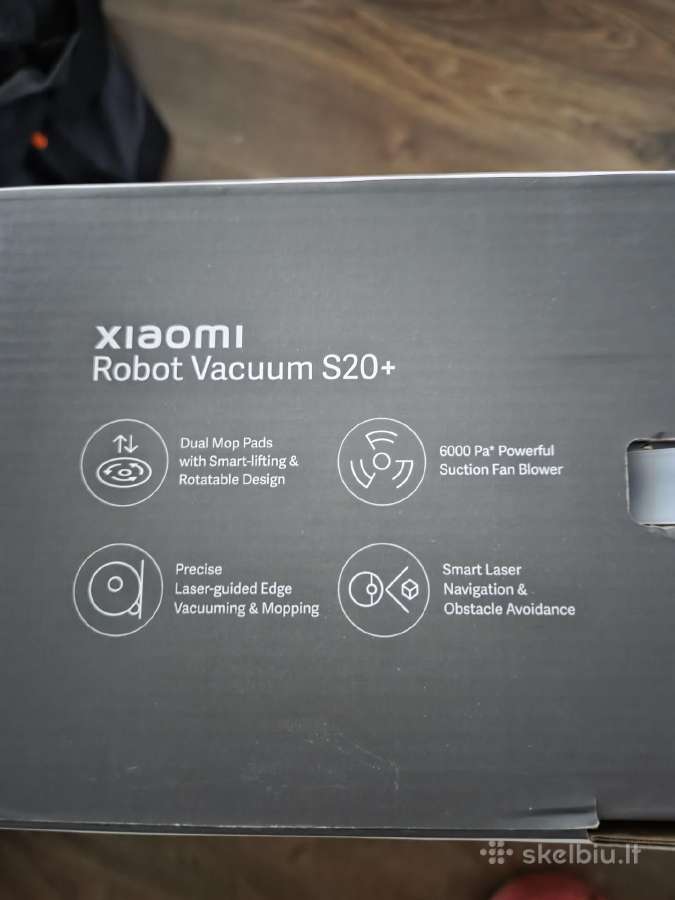 Dulkių siurblys-robotas, Xiaomi S20+ - nuotraukos Nr. 7