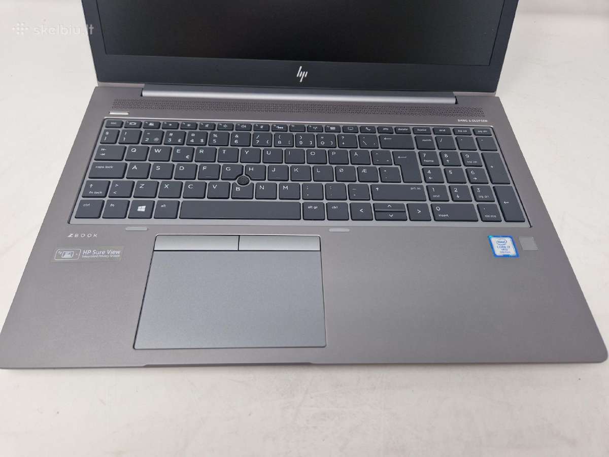 Hp Zbook 15u G5 - i7/8650 / 32gb RAM / 512 SSD - nuotraukos Nr. 4