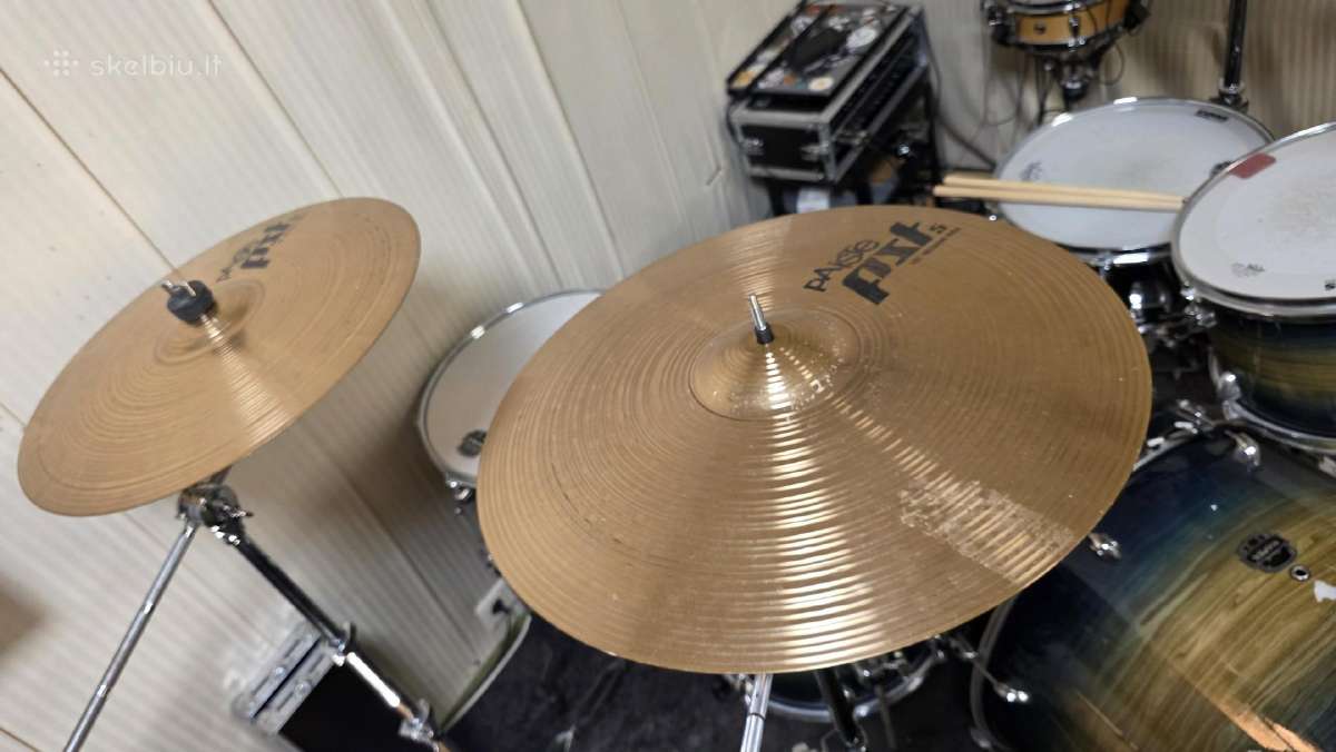 Paiste pst5 lėkščių komplektas - nuotraukos Nr. 3
